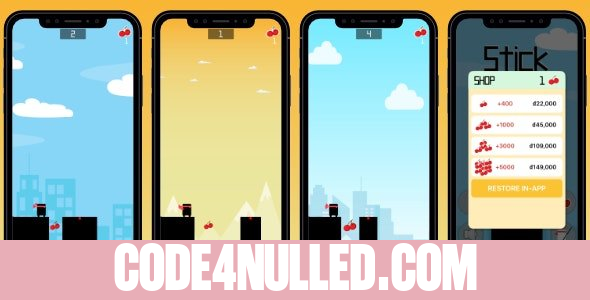Stick Hero - iOS Game SpriteKit Swift 5 - 28 march 2024