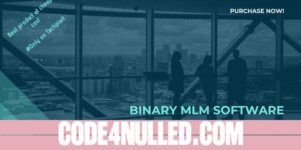 Binary MLM Software - PHP Script