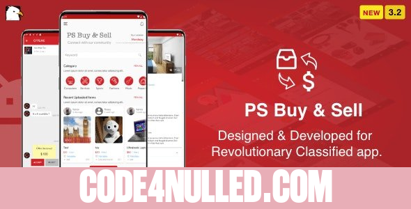PS BuySell v3.2 - Olx, Mercari, Offerup, Carousell, Buy Sell Clone Classified App