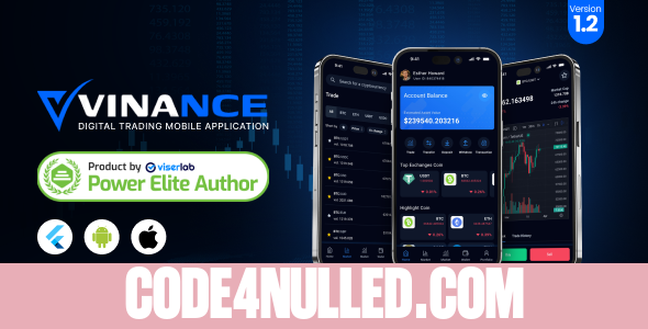 Vinance v1.2 - Digital Trading Mobile Application