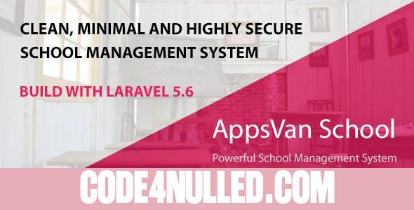 AppsVan School - School Management System With Integrated CMS