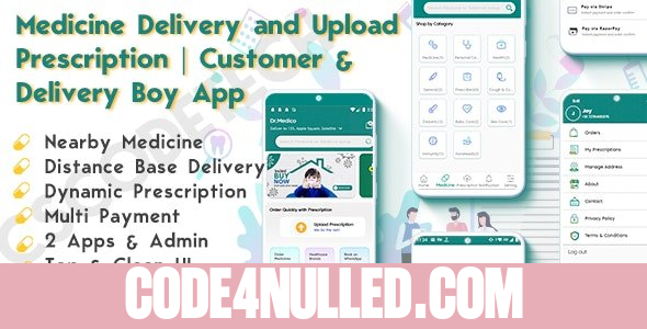 DrMedico v1.2 - On Demand Pharmacy Delivery