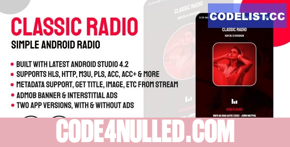 Classic Radio v1.0 - Simple and Easy Radio Player for Android