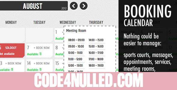 Booking Calendar