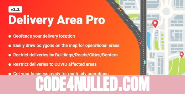 Delivery Area Pro v1.1 - Module for Foodomaa