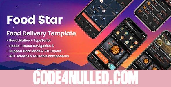 Food Star v1.0.8 - Mobile React Native Food Delivery Template