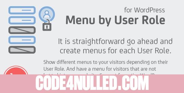 Menu by User Role for WordPress v1.0.5