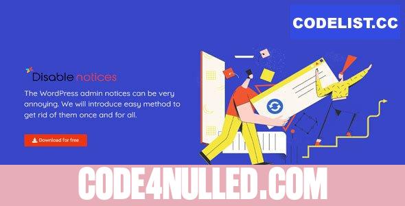 Disable Admin Notices Pro v1.1.0