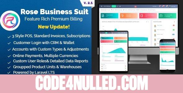 Rose Business Suite v2.1 - Accounting, CRM and POS Software