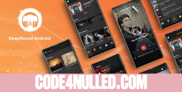 DeepSound Android v1.3 - Mobile Sound & Music Sharing Platform Mobile Android Application