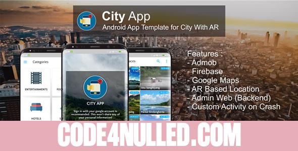 City App (Firebase, Admob, Augmented Reality) v1.3.0