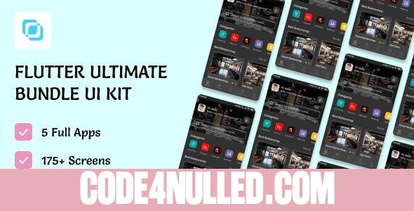 Flutima v1.0 – Flutter UI Ultimate Bundle Kit