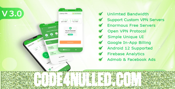 Liberty VPN v3.0 - Free & Unlimited VPN Service