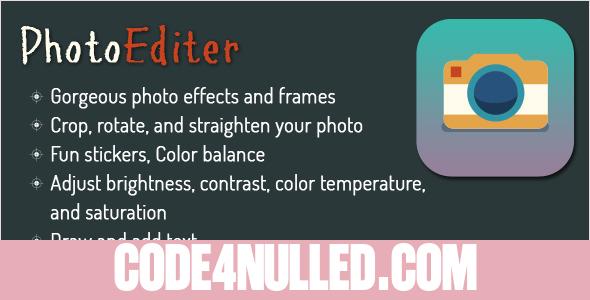 Photo Editor for Android - Using Aviary