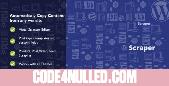 Scraper v2.0.5 - Automatic Content Crawler Plugin for WordPress