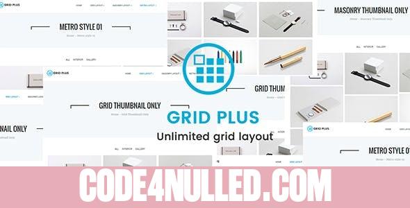 Grid Plus v2.7 - Unlimited Grid Layout