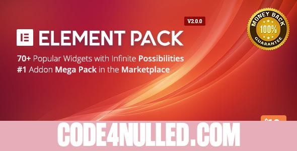 Element Pack v2.0.0 - Addon for Elementor Page Builder