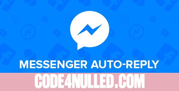 Facebook Messenger Auto-Reply v2.5