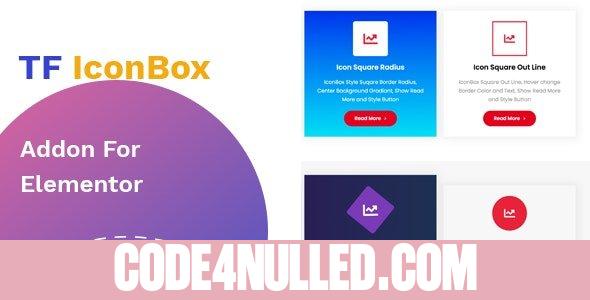 TF IconBox Addon for elementor v1.0.0