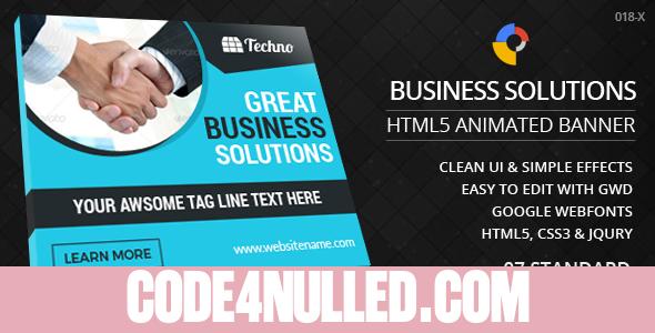 Business Solutions - HTML5 ad banners