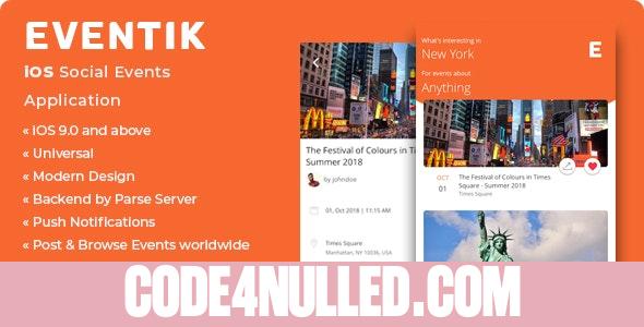 Eventik - iOS Social Events Application