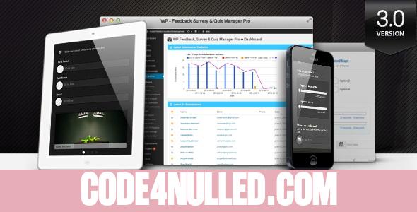 WP Form Builder v3.1.0 - Feedback Survey & Quiz Manager Pro
