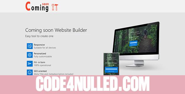 Coming Soon Builder