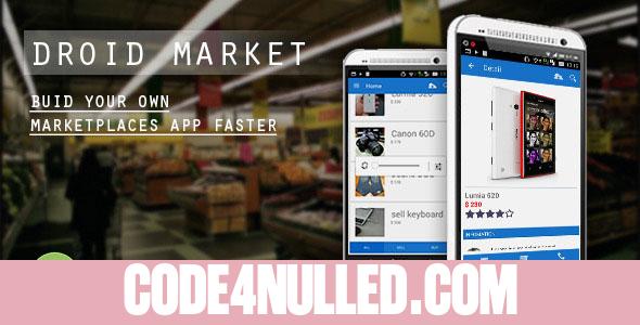 DroidMarket - marketplaces app with CMS