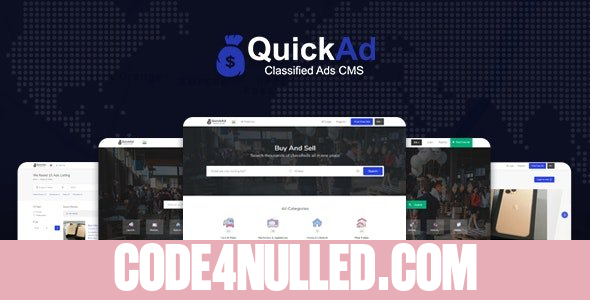 Quickad Classified v10.2 - Classified Ads CMS PHP Script