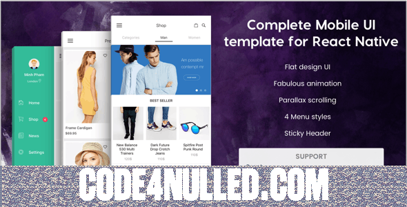 BeoStore v3.9.6 - Complete Mobile UI template for React Native