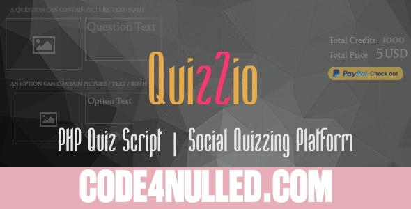 Quizzio - PHP Quiz Website Script | Viral Social Quizzes