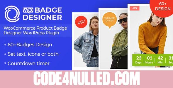 Woo Badge Designer v1.0.2 - WooCommerce Product Badge Designer WordPress Plugin