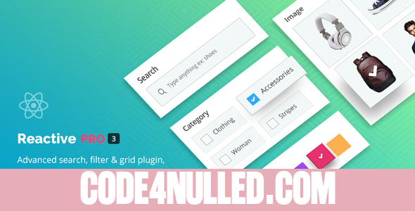 Reactive Pro v4.0.6.3 - Advanced Search Filter Map & Grid
