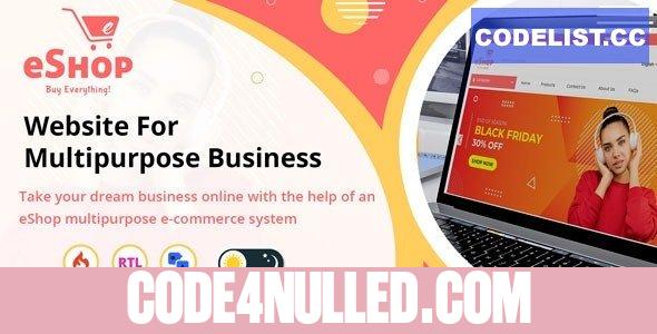 eShop 3.0.0 - Multipurpose Ecommerce / Store Website - nulled