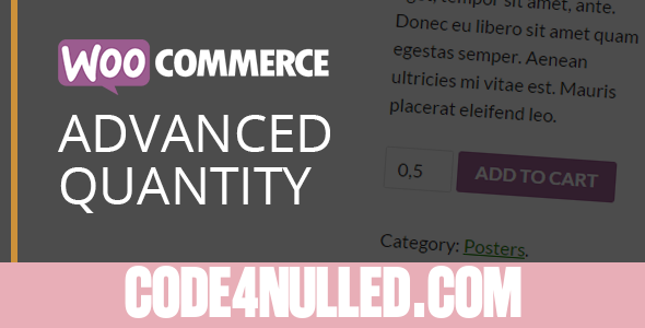WooCommerce Advanced Quantity v2.2.9.3