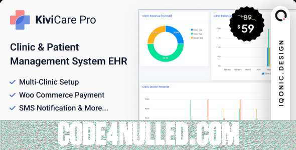 KiviCare Pro v2.3.0 - Clinic & Patient Management System EHR (Add-on)