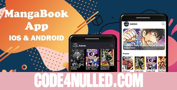 MangaBook v1.6.0 - Flutter Manga App with Admin Panel
