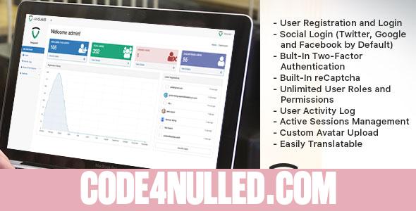Vanguard v2.1.0 - Advanced PHP Login and User Management