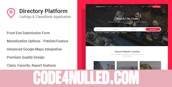 Directory Platform v1.0.6 - Listings & Classifieds