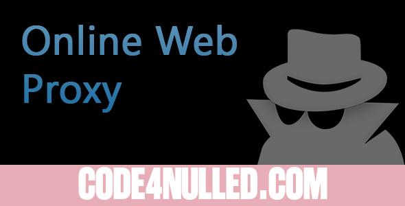 Online Web Proxy