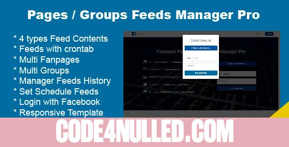 Facebook Pages / Groups Posts Manager Pro