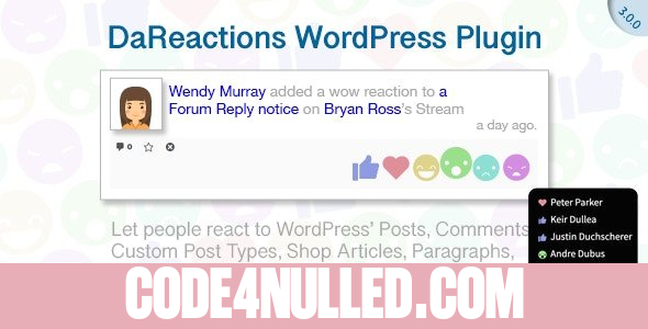 Reactions WordPress Plugin v3.11.0
