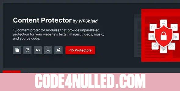 WP Shield Content Protector PRO v1.4.0
