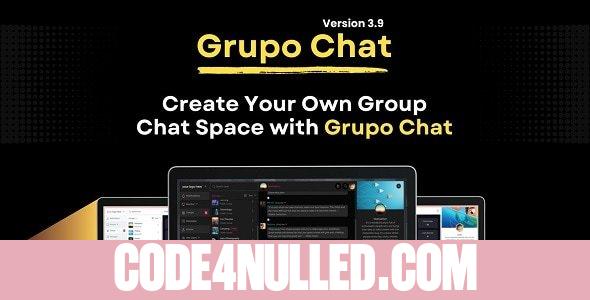Grupo Chat v3.9 - Chat Room & Private Chat PHP Script - nulled