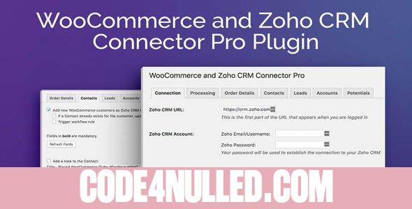 Zoho CRM Connector Pro for WooCommerce 2.1.11
