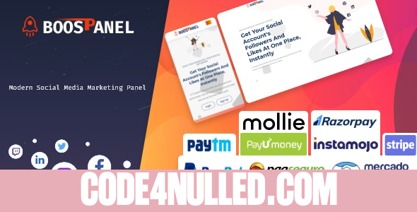 BoostPanel v1.0 - SMM Panel Script
