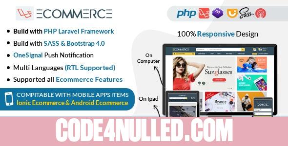 Laravel Ecommerce v1.7 - Universal Ecommerce/Store Full Website with Themes and Advanced CMS/Admin Panel