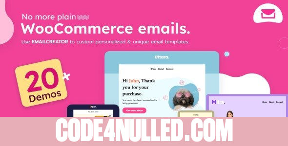 Email Creator v1.0.7 - WooCommerce Email Template Customizer
