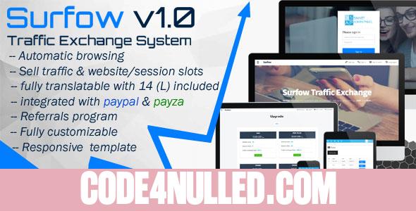 Surfow V1.0 - Traffic Exchange System
