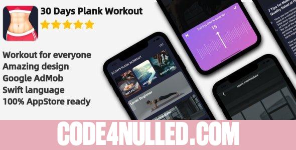 Plank Workout v1.0 - iOS Workout Application